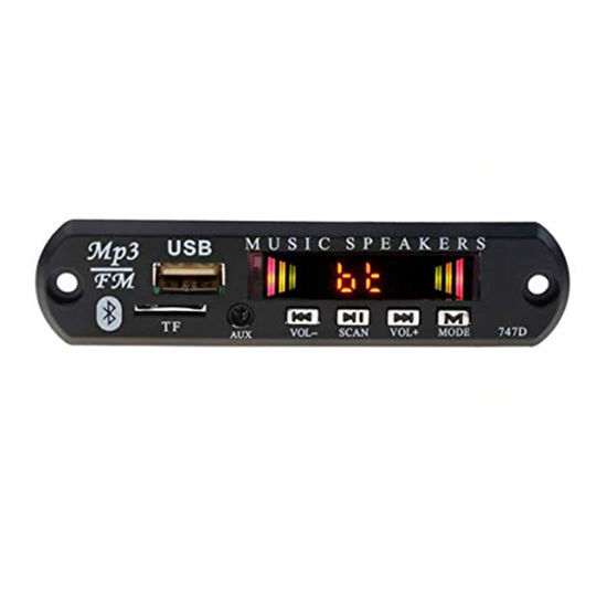 Picture of Eaglerich 12V Bluetooth MP3 Player Decoder Board MP3 Player Car Kit FM Radio TF USB 3.5 Mm WMA AUX Audio Receiver