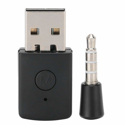 Picture of 125 Mini Bluetooth Dongle Adapter Wireless USB Dongle Receiver Adapter Transmitter Bluetooth 4.0 Dongle Adapter with 3.5mm Converter