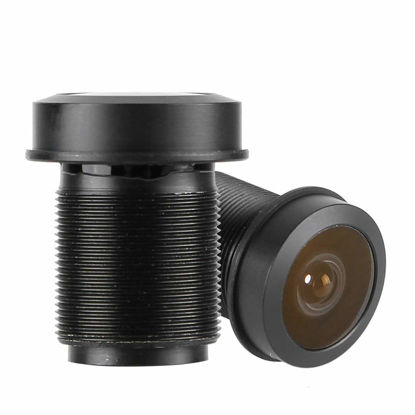 Picture of Replacement Cam Lens Fixed Lens Lens, Home Protection Camera Lens, Home Security Camera System 1.44mm 1/2.5 Wide Angle for Home CCTV Surveillance Camera