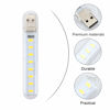 Picture of SOLUSTRE 9 Pcs USB Led Light for Keyboard Led Light for Laptop USB Laptop Light USB Keychain Lights Mini USB Lamp Keyboard Light Desk Lamp Led Decorative Light Portable Plastic Light up