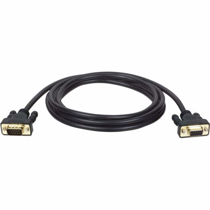 Picture of Tripp Lite VGA Monitor Extension Cable (HD15 M/F) 25-ft. (P510-025) , Black