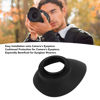 Picture of Camera Viewfinder Eyeshade for Nikon D700 D800 F5 F6 D4 D3X D3S D2X D2H, 22mm Viewfinder Eyecup Eyepiece Replacement