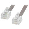 Picture of StarTech.com 25 ft RJ11 Telephone Modem Cable - Position your modem up to 25ft from your computer