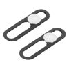 Picture of Angoily 2pcs Phone Camera Cover Webcam Covers Privacy Camera Lens Cover Webcam Privacy Cover Plastic Aluminum Alloy