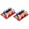 Picture of pizarra 2Pcs 400W Speaker Crossover 2 Audio Adjustment Tweeter Speakers Filter Frequency Divider for 2-16Ohm