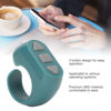 Picture of Bluetooth Remote Control App Page Turner, Remote Scrolling Ring Controller for Cell Phone Camera Remote Shutter Selfie Video Catch Up Novel Clicker, Blue