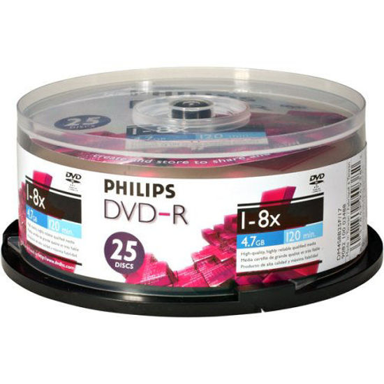 Picture of Philips DVD-Rs (DM4S8B25F17) (DM4S8B25F17)