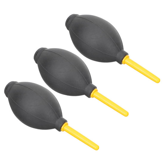 Picture of SHOWERORO 3pcs Camera Lens Cleaning Duster for Cleaning PC Duster Electric Blower Rocket Blower Cleaning Air Rubber Bulb Air Pump Air Blower Sensor Cleaning Kit Camera Air Blower Auxiliary