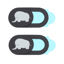 Picture of SOLUSTRE 2 pcs Elephant Pattern Webcam Slide Privacy Sliding Laptop Computer Tablet Cute Webcam Hider Accessory