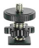 Picture of ALZO Shoe Mount Adaptor to 1/4 Inch x 20 Screw Mount, Used to Attach an Audio Recorder to a Rig