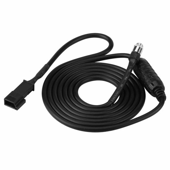 Picture of Car AUX Cable, 3 Pin Car AUX Audio Cable Adapter Auxiliary Input Adapter for E39 E46 E53 X5 16:9 CD Player Navigation