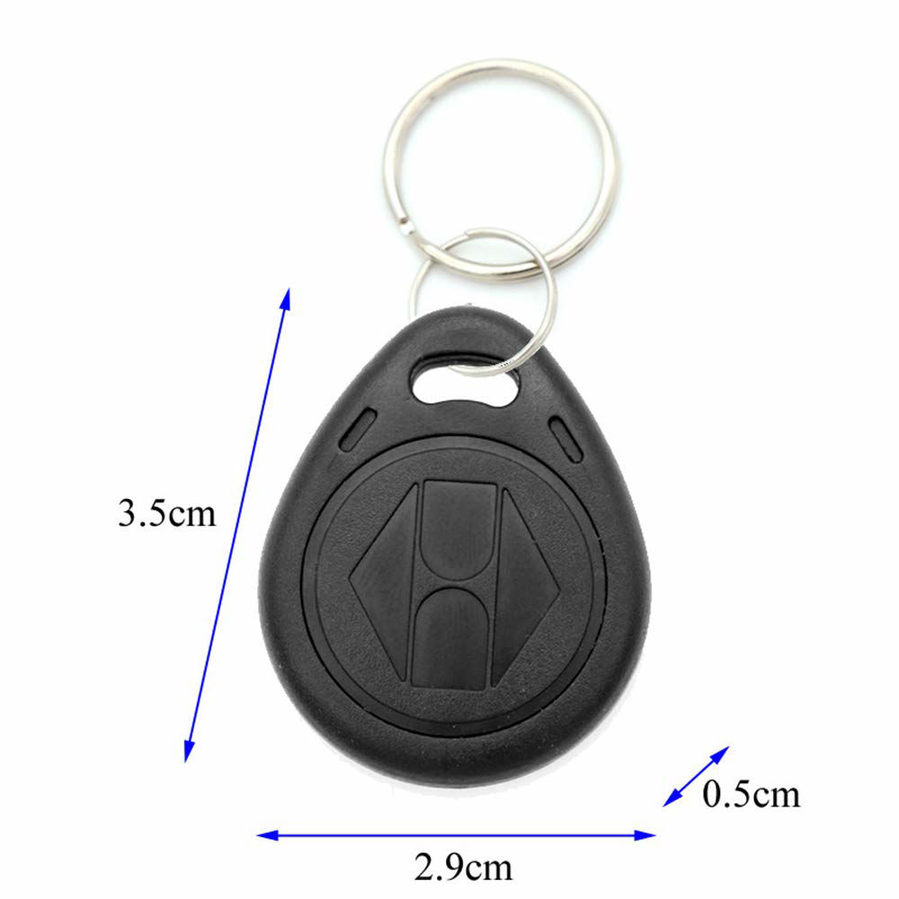 GetUSCart- 10pcs Plastic 125KHZ Rewritable Writable ID Cards Keyfobs ...