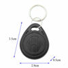 Picture of 10pcs Plastic 125KHZ Rewritable Writable ID Cards Keyfobs RFID Copy Key Tags Handheld RFID Copier Writer Readers Duplicator-Re-Writable,Black