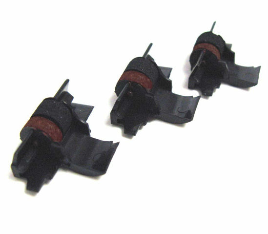 Picture of AroundTheOffice Compatible Calculator Ink Rollers 3 Pack - IR-40T/Canon CP13/NU-KOTE NR42/NR422 Replacement for Various Sharp, Victor, Adler-Royal, Canon, CASIO, Ti Calculators