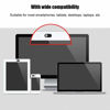 Picture of Zopsc Webcam Cover 3pcs Ultra Thin Metal Lens Cover Anti-Hacker Security Suitable for Smartphones Tablets Desktops Laptops(Silver Black Color)