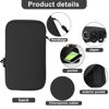 Picture of XBERSTAR Case for Texas Instruments TI-84 TI-83 Plus CE Graphing Calculators and More - Soft Diving Suit Material Travel Carrying Shockproof Storage Bag (Gray) (Black)