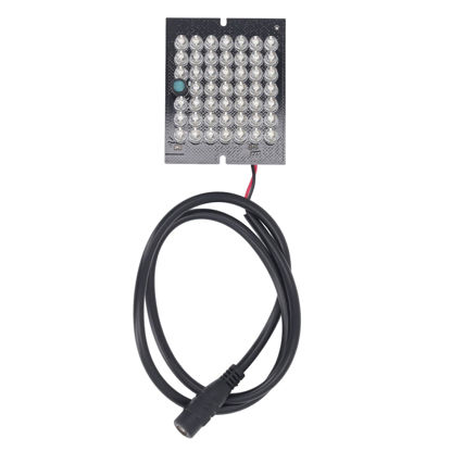 Picture of Mavaol Infrared LED Board, 48 High Power 850nm IR Lamps, Long Lasting Sturdy Design, Easy Plug and Play Installation for CCTV and Security Cameras