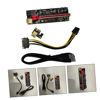 Picture of OSALADI 1 Set Adapter Cable Pci Express Riser Pci Express Extender Pcie Riser Pci-e Card Adapter Computer Adapter Pci Express Extension Adapter Graphics Card 16x Gpu Red