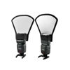 Picture of Mobestech Light Reflector 2pcs Light Diffuser Flash Diffuser Photography Studio Camera Top Flash Light Photography Photography Light Reflector