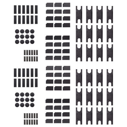 Picture of KPREPUBLIC PCB Stabilizer stickers poron film pad reduce steel wire noise and wobble for pcb screw in stabilizer gasket (PCB Stabilizer Sticker for 100%)