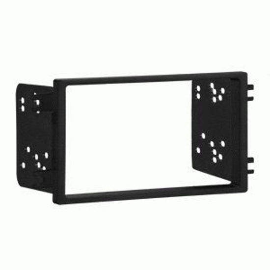 Picture of Carxtc Double Din Install Car Stereo Dash Kit for a Aftermarket Radio Fits 2003-2011 Honda Element Trim Bezel is Textured to Match Factory Dash