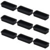 Picture of Fielect 10pcs DVI Video Silicone Port Anti Dust Protectors Cap Cover Black