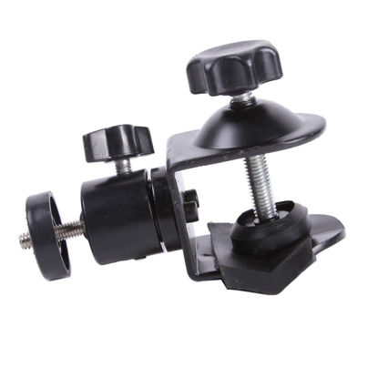 Picture of Foto4easy Photo Studio U Clip C Clamp with 1/4" Ball Head Bracket for Camera Light Stand
