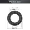 Picture of Fielect 2inch/55mm Speaker Rubber Edge Surround Rings Replacement Parts for Speaker Repair or DIY 2Pcs