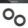 Picture of Fielect 2inch/55mm Speaker Rubber Edge Surround Rings Replacement Parts for Speaker Repair or DIY 2Pcs