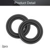 Picture of Fielect 2inch/55mm Speaker Rubber Edge Surround Rings Replacement Parts for Speaker Repair or DIY 2Pcs