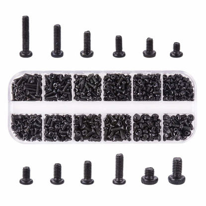 Picture of INCREWAY 660pcs Metric M2 M2.5 M3 Laptop Notebook Computer Screw Assortment Kit for IBM HP Dell Lenovo Samsung Sony Toshiba Gateway Acer