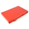 Picture of Foto&Tech Red Aluminum Memory Card Carrying Case 24 Slots Compatible with Micro SDHC Card Lexar SanDIsk Kingston Sony Samsung