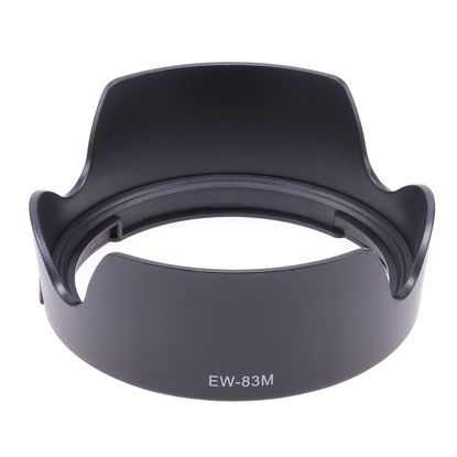 Picture of Foto4easy Petal Lens Hood Shape for Canon EF 24-105mm f/3.5-5.6 is STM (Replace for Canon EW-83M)