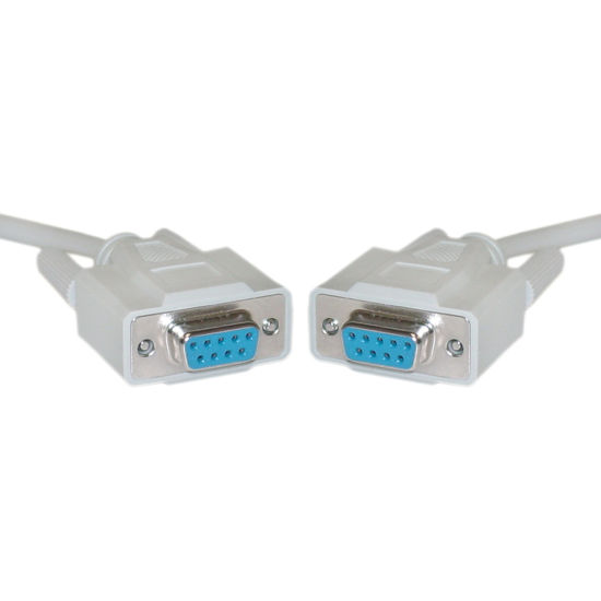 Picture of CableWholesale 25-Feet DB9 Female/DB9 Female 9C, Serial Cable (10D1-03425)