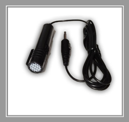 Picture of VoiceBooster Dual Tie-Clip Handheld Microphone with On/Off Switch for VoiceBooster (Aker) Voice Amplifiers by TK Products, LLC