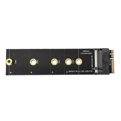 Picture of TECKEEN Wireless M.2 A/E Key Slot to M.2 M Key WiFi Bluetooth Adapter for NVMe PCI Express SSD Port 2280 M2 Key A E to NVME Adapter Card