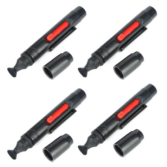 Picture of TECKEEN 3 in 1 Dust Cleaner Pen Lens Cleaning Pen Kit for Camera Filters Camcorders Leupold Scope Binoculars, 4Pcs