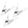 Picture of OSALADI 3pcs Spring Clamps,Heavy Duty Clamps,Plastic Backdrop Clamps,Photography Heavy Duty Spring Clips
