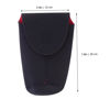 Picture of KONTONTY 2pcs Lens Sleeve Lens Bag Lens Pouch Neoprene camera