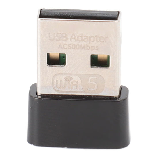 Picture of AC600 USB Wi Fi Adapter, Fast Speed 600Mbps 2.4G 5G Band Network Transceiver for, for iOS, for, RTL8811CU Chipset, MU MIMO Technology