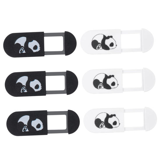 Picture of ULDIGI 6pcs Camera Cover Pollard Camera Webcam Cover Slide Cell Camera Laptop Protector Laptop Sleeve Case Camera for Computer Phone Camera Computer Laptop Gp02 Blocker Abs Cute