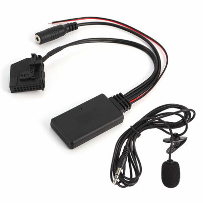 Picture of Terisass Bluetooth Car Adapter-Mercedes W211 Bluetooth Adapter - Aux Bluetooth Adapter Audio Music Cable Car Bluetooth Microphone Fit for Benz