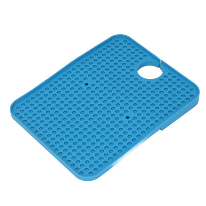 Picture of Silicone Repair Mat Premium Heat Resistant Blue Magnetic Repair Work Mat Electronic Repair Mat ffor Soldering, Electronics, Computer Repair Etc