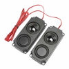 Picture of Greensen Portable Internal Speaker 8Ω 5W Magnetic Heavy Bass Audio Cavity Dual Speaker ABS Black for TV Monitor Advertising Machines