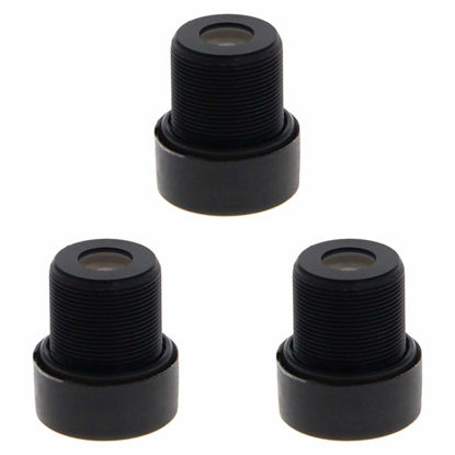 Picture of Fielect 12mm CCTV Camera Lens 720p Pixels 1/3" Security Camera Len for CCTV IP Camera Panoramic M12,3Pcs