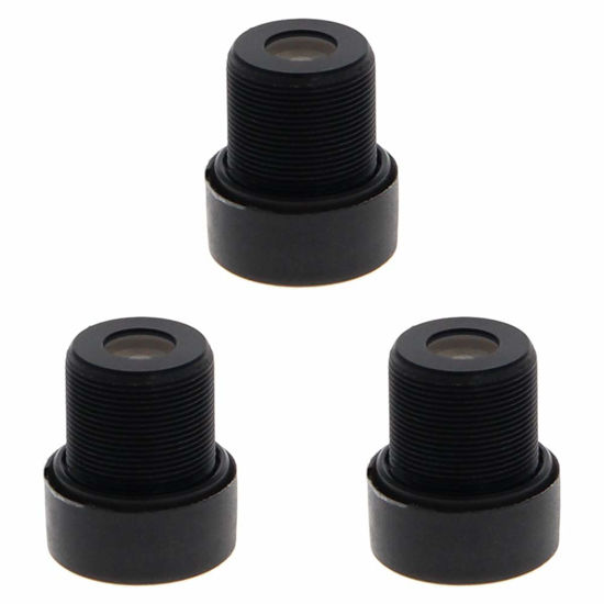 Picture of Fielect 12mm CCTV Camera Lens 720p Pixels 1/3" Security Camera Len for CCTV IP Camera Panoramic M12,3Pcs