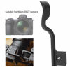 Picture of Camera Thumb Grip, Aluminium Alloy Thumb Up Hand Grip Hot Shoe Cover, for Nikon Z6 Z7 Camera