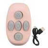 Picture of Page Turner, Fingertip Bluetooth Remote Control, Video Scrolling Ring and Camera Shutter Remote for, for iOS 15.0, for Android (Roseate)