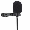 Picture of Diyeeni Lavalier Microphone, Portable USB Computer Microphone, Mini USB Mic with Lapel Clip, Microphone for Conference Recording and Online Voice Calling