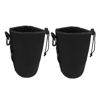 Picture of SUPVOX 2PCS camera lens bag neoprene pouch bag Neoprene Camera Lens Case camera lens carrying pouch Neoprene Pouch for camera lens camera lens pouch bag travel Accessories digital
